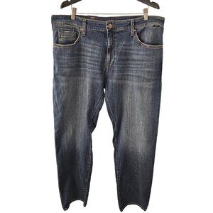 Mavi Zach Jeans 38x32 Blue Williamsburg Straight Leg New